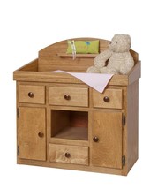 12&quot; - 18&quot; DOLL CHANGING TABLE - Solid Wood Furniture Amish Handmade Doll... - £410.95 GBP