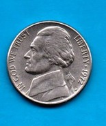 1972 D Jefferson Nickel - Circulated - Strong Features Moderate Wear - $0.05