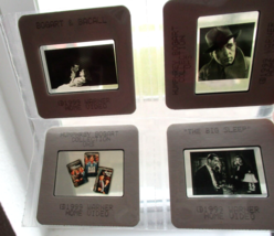 Humphrey Bogart Lauren Bacall B&amp;W &amp; Color Slides Promo For 1999 Vhs Release - £6.22 GBP