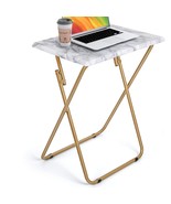 HUANUO Folding TV Tray Table -Stable Tray Table with No Assembly Require... - £63.25 GBP