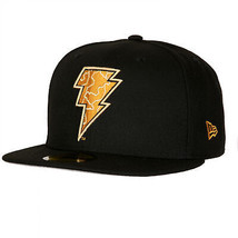 Black Adam Logo New Era 59Fifty Fitted Hat Black - $49.98