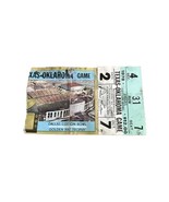 1978 Oklahoma Sooners Texas Longhorns Ticket Stub Norman Austin Cotton B... - €8,64 EUR