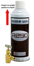 R290 Refrigerant (UPRIGHT CAN!) 1 can &amp; Top Tap Kit #8011 - £20.06 GBP