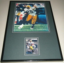Dorsey Levens Signed Framed 11x17 Photo Display Green Bay Packers Georgia Tech - £50.61 GBP