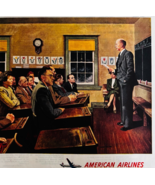 1947 American Airlines Advertisement Travel Airway Aviation Travel DWWW6 - $35.02 CAD