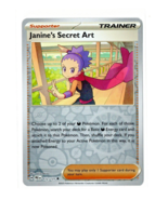 Pokémon TCG Janine&#39;s Secret Art 112/131 Reverse Holo Sv: Prismatic Evolu... - $2.31 CAD