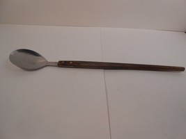 Salad Serving Spoon 13&quot; Japan Teak Wood Handle - £8.88 GBP