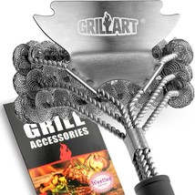 GRILLART Grill Brush and Scraper Bristle Free Safe BBQ Brush - £21.60 GBP
