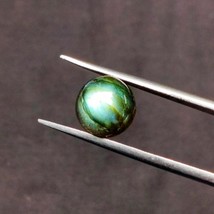 Natural Round Labradorite Cabochon Circle Labradorite Crystal Round Shap... - $421.80 MXN