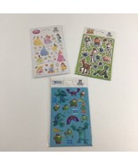 Disney Sticker Sheets Pixar Toy Story Monsters University Princess Ariel... - $22.95 CAD