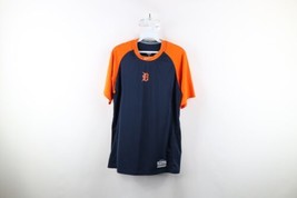 Nike Pro Combat Mens M Center Swoosh Detroit Tigers Baseball Compression T-Shirt - £34.87 GBP