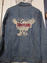 NWT - DISNEYLAND RESORT MICKEY MOUSE 55 Size S Button Long Sleeve Jean J... - £37.73 GBP