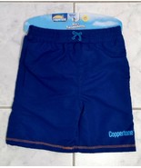 Coppertone Blue And Orange Toddler Boy&#39;s Medium (2T-4T) Swim Shorts Trunks - £15.68 GBP