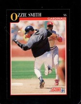 1991 Score #825 Ozzie Smith Nmmt Cardinals Hof - £2.68 GBP