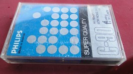 Vintage Philips C90 HI-FERRO Low Noise 90 Minute Cassette Tape Ffs - £6.88 GBP