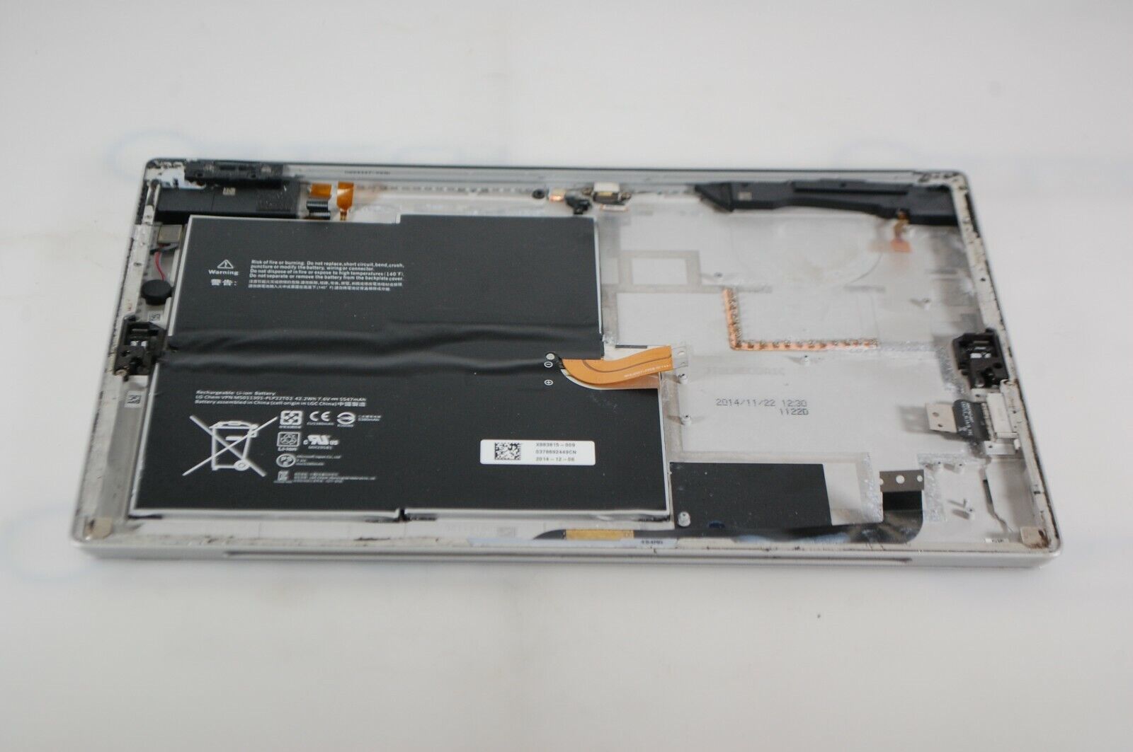 Microsoft Surface Pro 3 Back Cover Housing w/ Battery X895680 X883815 - $56.06