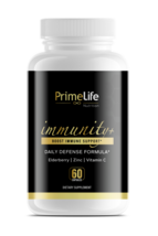 PrimeLife Nutrition Immune System Booster with Elderberry, Zinc, Vitamin C - $22.30