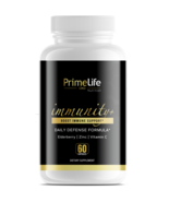 PrimeLife Nutrition Immune System Booster with Elderberry, Zinc, Vitamin C - $22.30