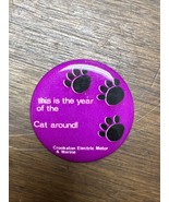 1970s the Year of the CAT around Arctic Cat Snowmobile Pin Crookston Mar... - €26,04 EUR
