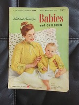 Vintage 1950a Knit and Crochet for Babies and Children Catalog Book 503 - £6.68 GBP