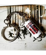 Handmade SMIRNOFF VODKA KEYRING miniature KEYCHAIN pub DRINK russian SPI... - $6.96 CAD