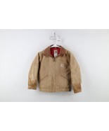 Vintage Y2K 2004 Carhartt Boys 8 Distressed Quilted Detroit Jacket Duck ... - $2,265.10 MXN