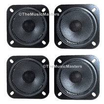 (4) OEM Style 2.5 in Tweeters Home Speaker Cabinet Enclosure Replacement Speaker - £20.49 GBP