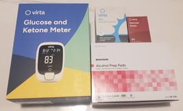Virta Glucose &amp; Ketone Meter Monitor Test Blood Diabetes Management Kit ... - $98.99