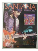 Santana Poster Carlos Supernatural Promo - $319.57 MXN