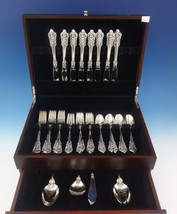 Grande Baroque by Wallace Sterling Silver Flatware Set Service 36 Pieces - £1,658.02 GBP