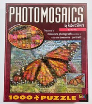 Photomosaics By Robert Silvers &quot;Butterfly&quot; 1000 Pieces Jigsaw Puzzle NEW... - $24.00