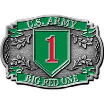 U.S. Army Big Red 1 Belt Buckle - £17.59 GBP