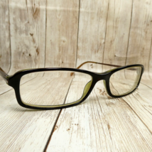 Prada Brown Olive Green Eyeglasses FRAMES ONLY - VPR 04F 5AY-1O1 53-16-135 Italy - £52.91 GBP