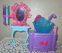 Barbie Hair-tastic Color And Wash Salon Washing Station Glam Fashionista - £16.37 GBP