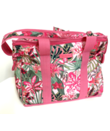Vera Bradley Insulated Cooler Bag Pink Tropical Rainforest Canopy - €24,44 EUR