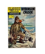 Classics Illustrated Robinson Crusoe No. 10 Summer 1970 - $221.44 MXN