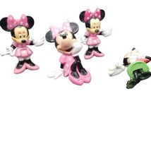 Disney&#39;s Minnie Mouse PVC Figures Lot Of  4 Figures Mattel - £4.01 GBP