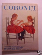 Coronet January 1961 Jackie Cooper John Groth American Heroines Anarctica - £4.24 GBP