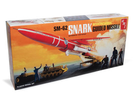 Amt SM-62 Snark Missile W/ Launcher & Crew 1/48 Scale Plastic Model Kit Sealed - $32.39