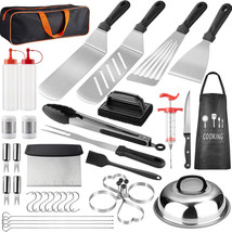 38Pcs Bbq Griddle Accessories Kit Bbq Grill Tools Set For Outdoor Camping - £55.04 GBP