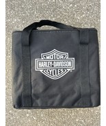 Harley Davidson Portable Charcoal Grill New With Utensils And Carry Bag  - $86.93 CAD