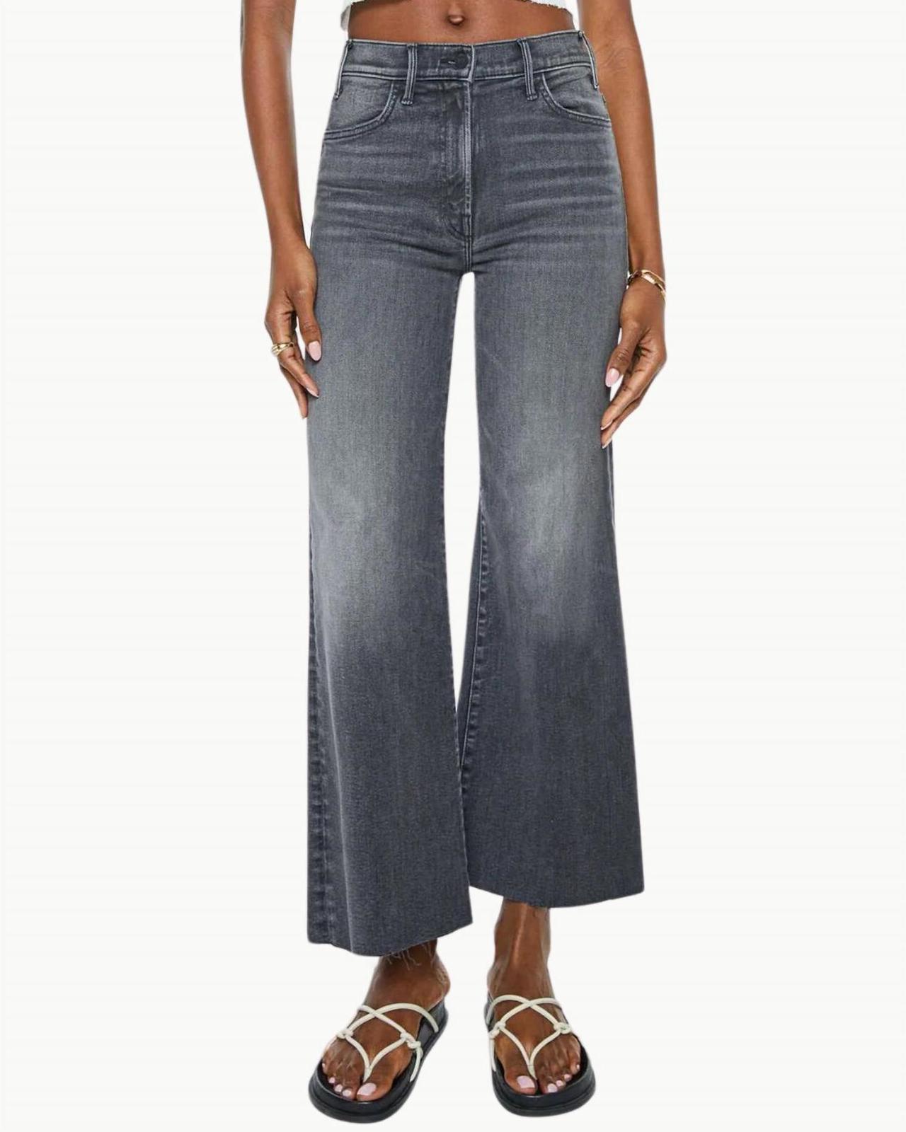 Mother Hustler Roller Ankle Fray Jean Call It A Night - $206.00