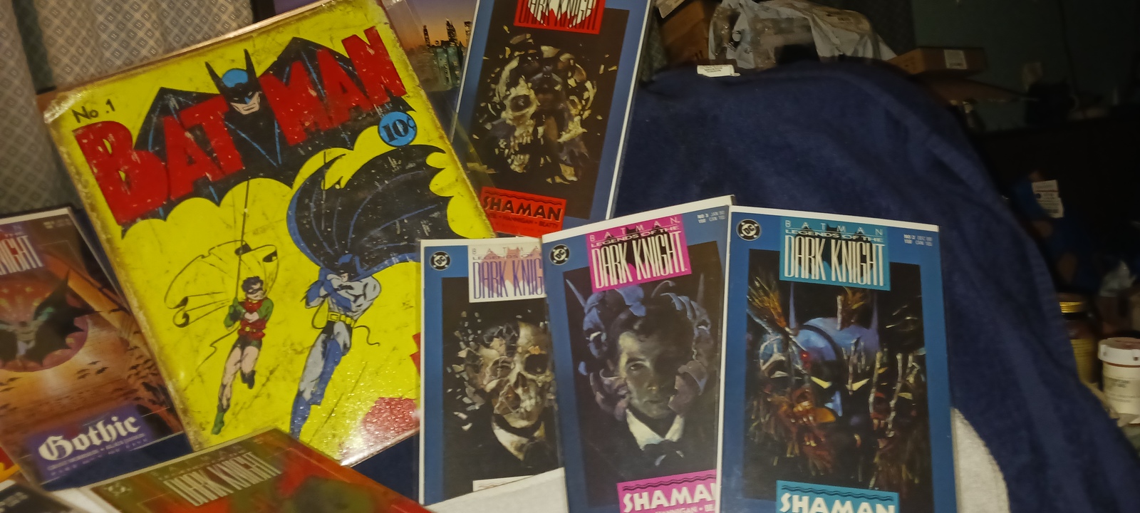 DC-COVERS-2-13/1990LEGEND OF THE DARK KNIGHT/18×24&quot;BATMAN&amp;ROBIN COLL, SI... - $89.99