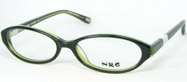 Neu Silver Dollar NRG 554 R554 #3 Schwarz/Grün Brille 50-15-135mm - $65.84