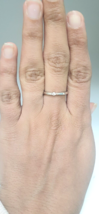 14ct White Gold One Diamonds Band 0.05cts 1.7 mm - $245.19