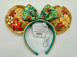 Disney Parks Polynesian Village Resort Aloha Tiki Minnie Ears Headband N... - $53.45