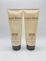 (2) Crepe Erase Trufirm Complex Exfoliating Body Polish 8oz New Sealed Set Of 2 - £23.48 GBP