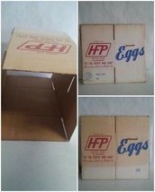 VTG HFP Harrisonburg Fruit &amp; Produce Eggs Box Virginia VA By People Who Care  - £27.86 GBP