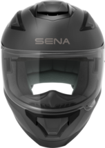 Sena Adult Street Stryker Full Face Helmet w/ Mesh Intercom Black Lg - £478.81 GBP