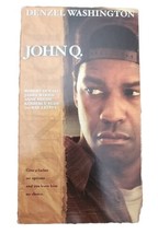 John Q (VHS, 2002) Denzel Washington, Robert Duvall, James Woods PG-13 (v14) - £1.45 GBP